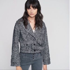 Marissa Webb Ryker Boucle Jacket, M